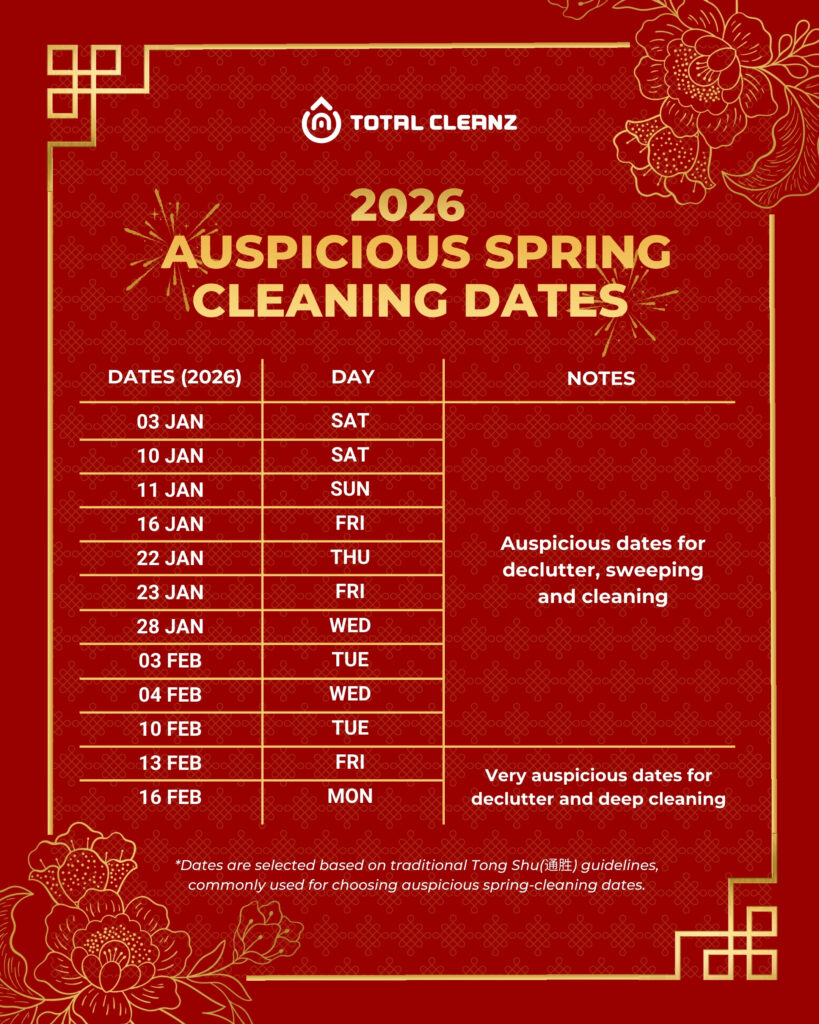 Auspicious Spring Cleaning Dates V4