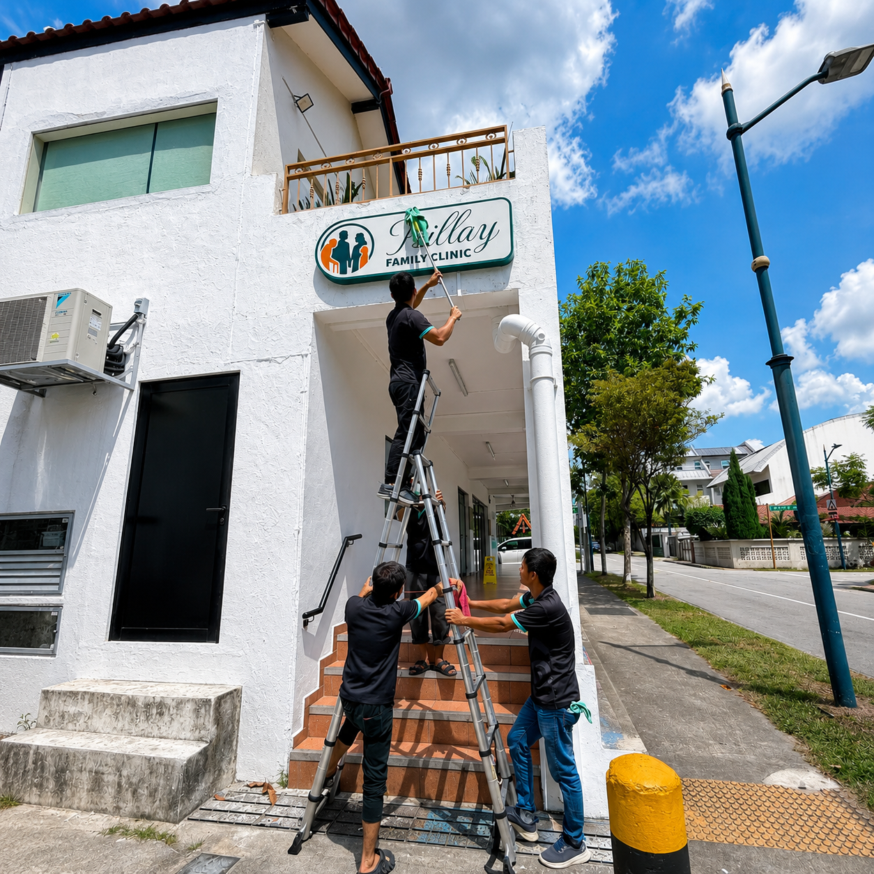 Signage & Canopy Cleaning