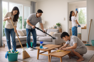 Decluttering and Deep Cleaning Before Lunar New Year
