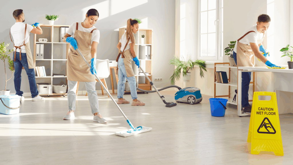 Deep Cleaning After Decluttering