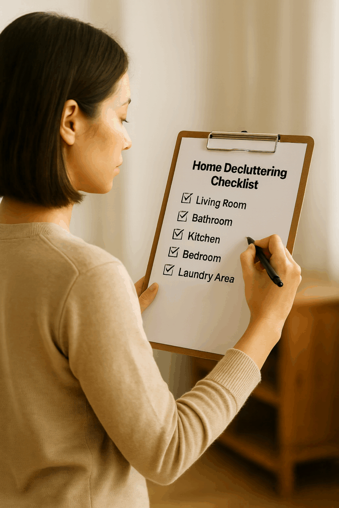 Home Decluttering Checklist