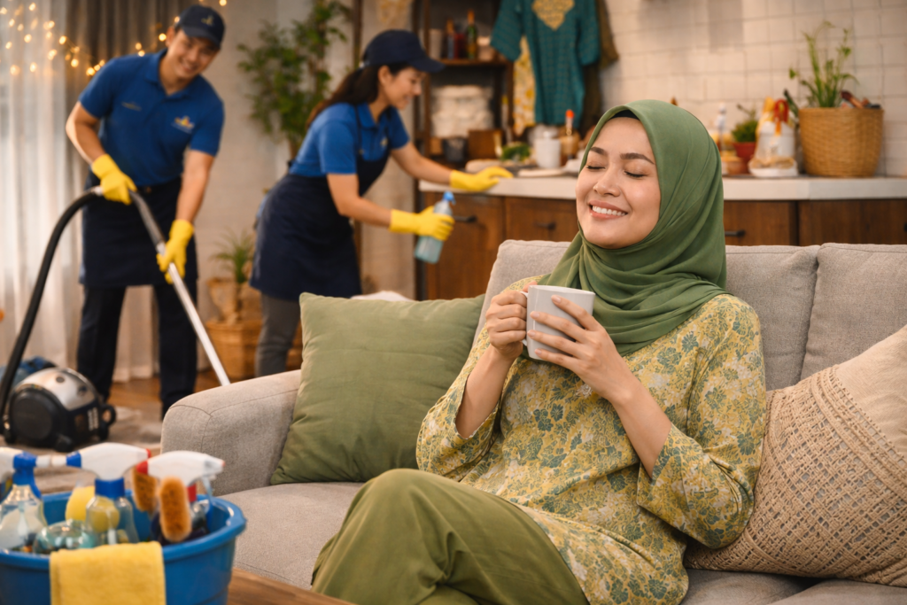 Professional Cleaning Support For Hari Raya