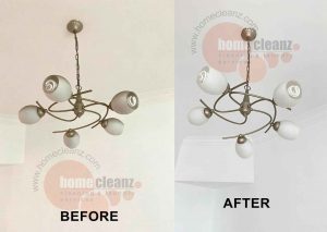 before and after ceiling light cleaning 300x213 1