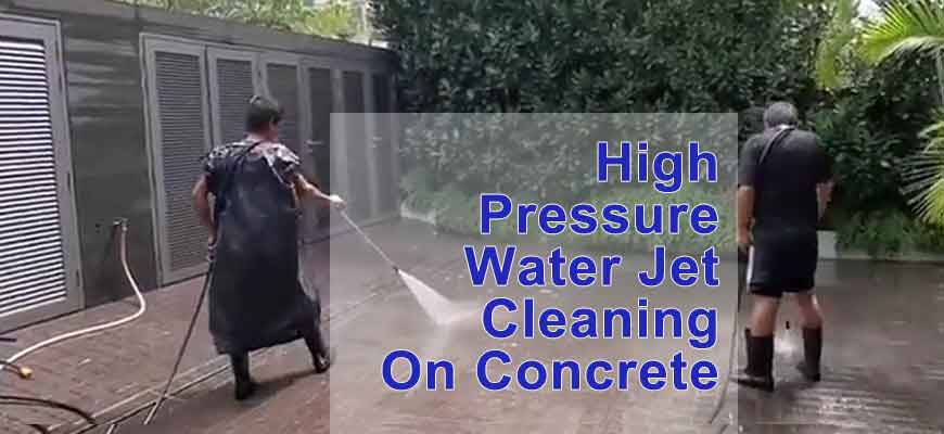 high pressure jetting cleaning