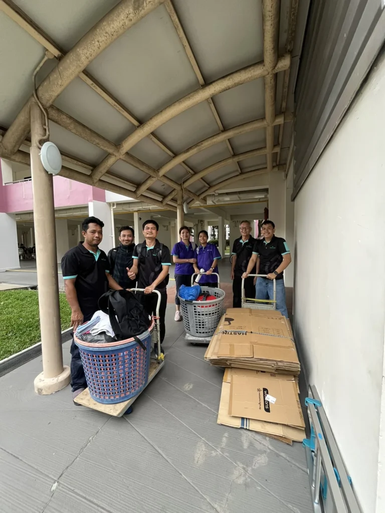 total cleanz decluttering ang mo kio team disposal 1