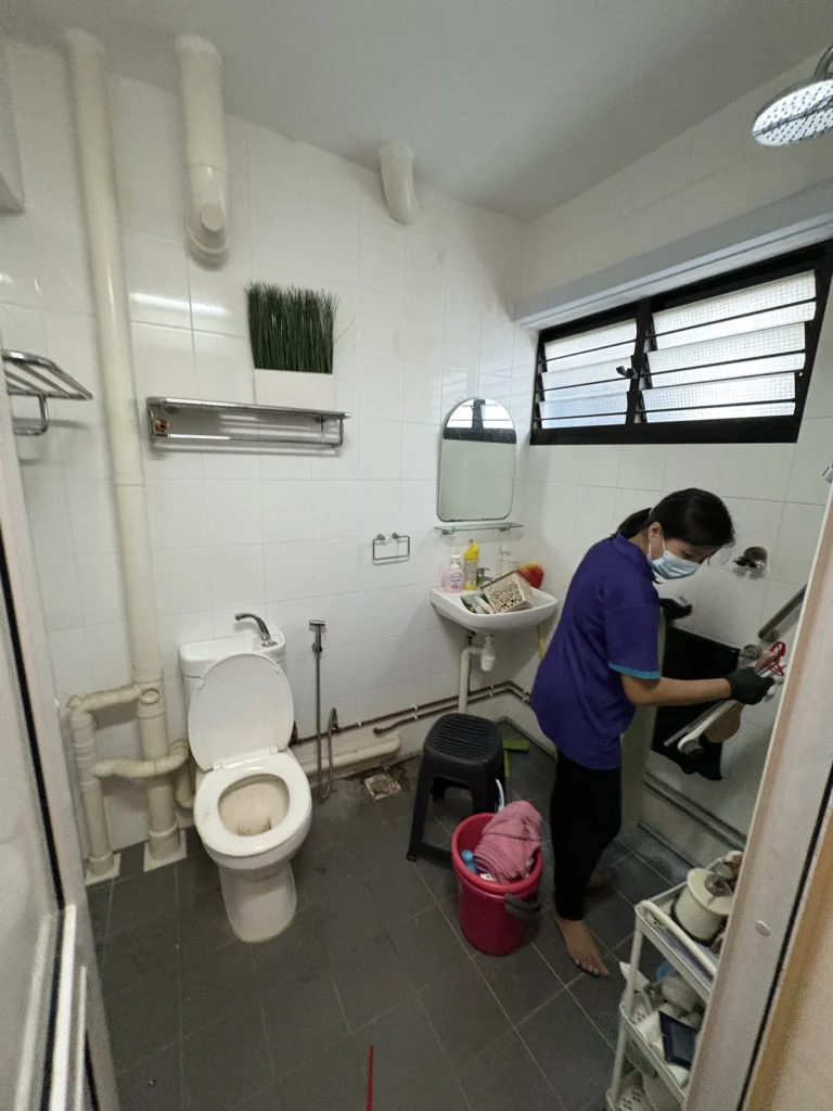 total cleanz decluttering bedok bathroom clean 1