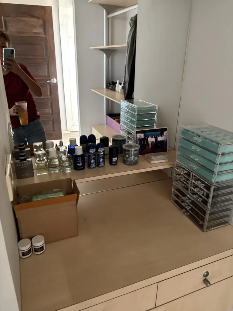 total cleanz decluttering bedok vanity after 1