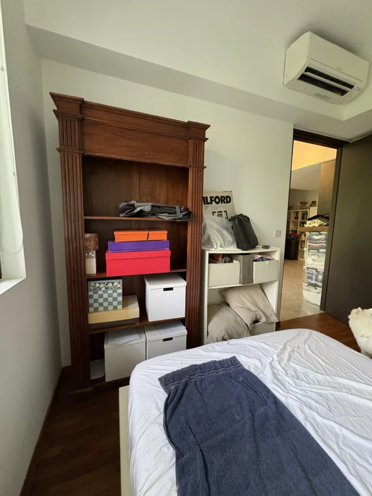 total cleanz decluttering mayfair gardens bedroom before 2 2