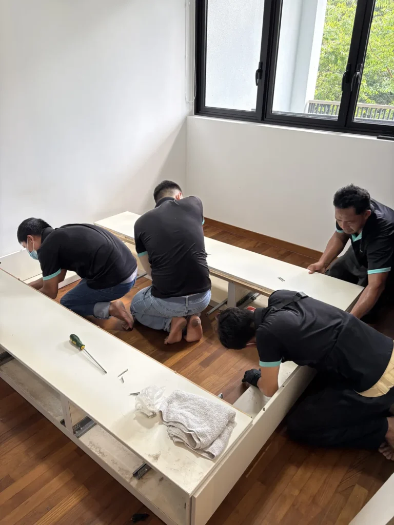 total cleanz decluttering mayfair gardens team furniture 2