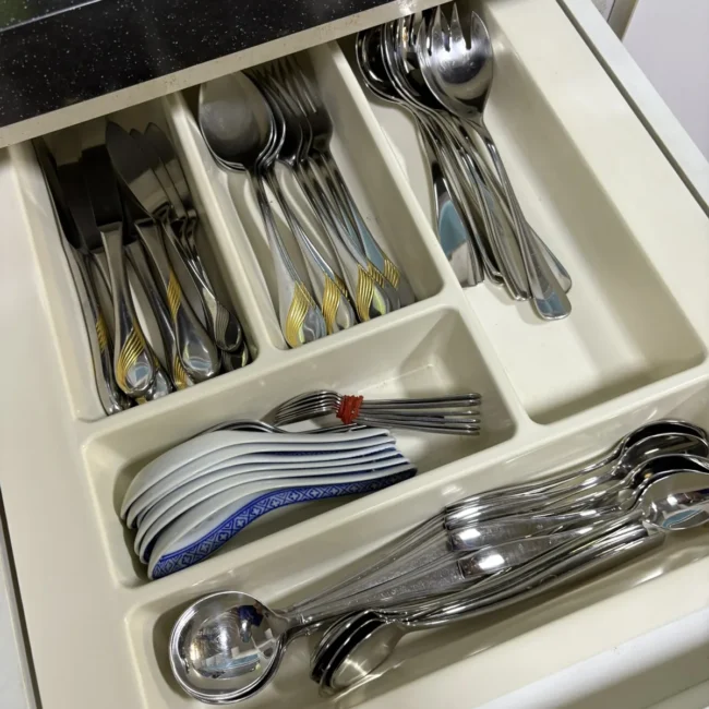 total cleanz decluttering springleaf rise drawer utensils 3