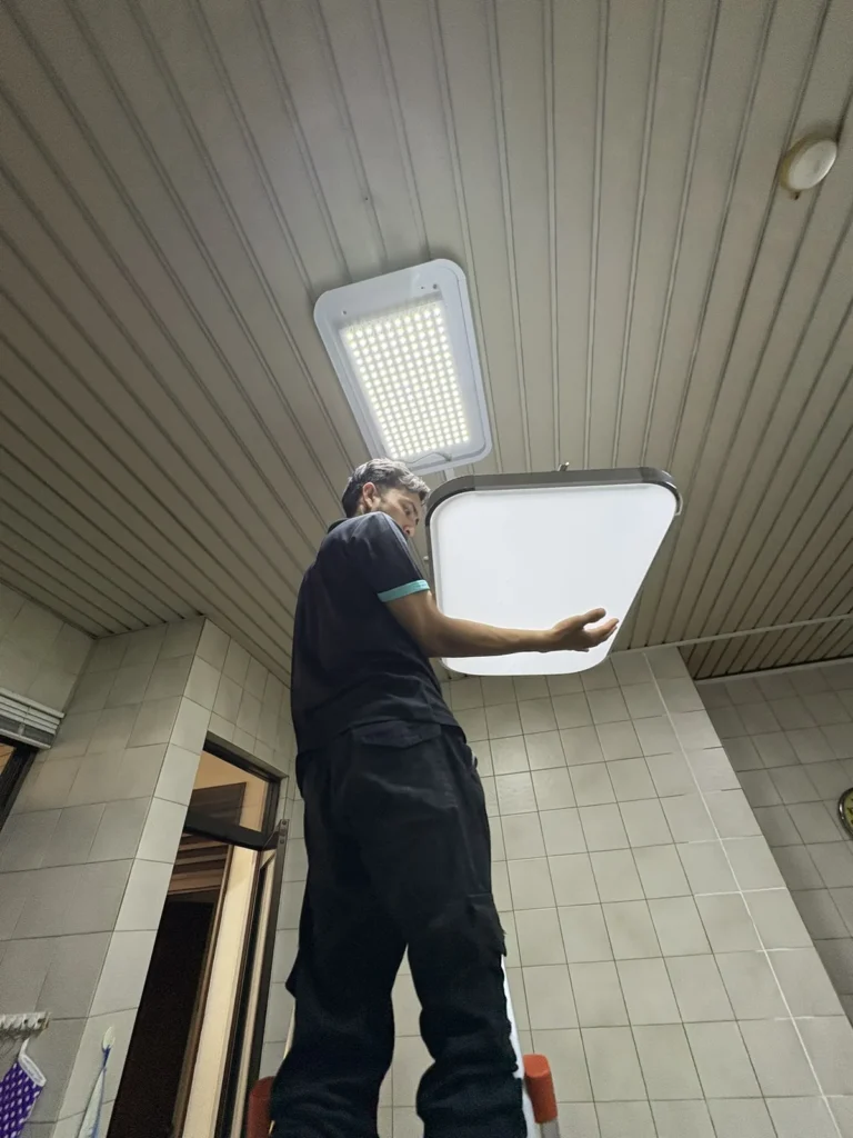 total cleanz decluttering springleaf rise team lighting 1